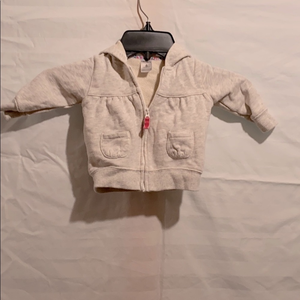 Kids Carter’s 6 Months Full Zip Hooded Sweatshirt